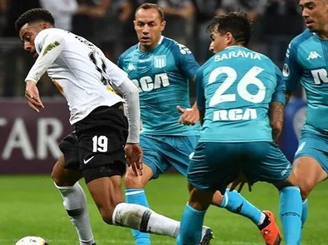 Marcelo Díaz, figura en la visita de Racing a Corinthians