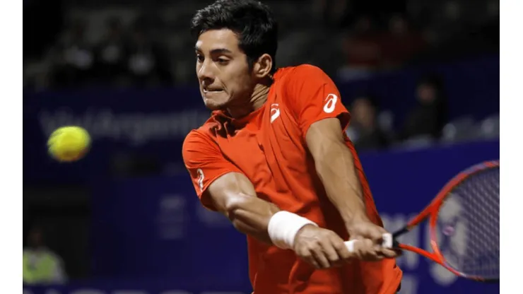 Garín dio dura pelea ante Cecchinato y el umpire, pero fue eliminado del ATP de Buenos Aires