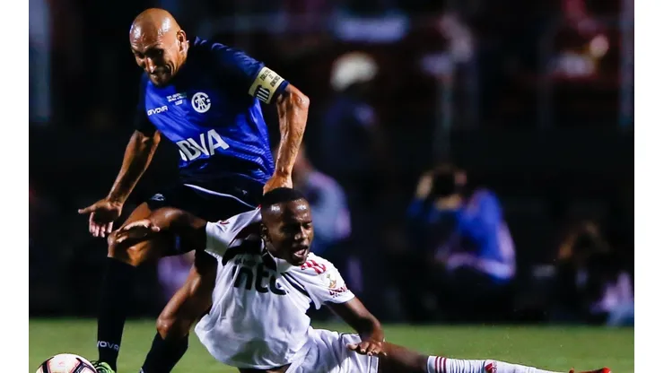 Pablo Guiñazú es una de las máximas figuras del rival de Palestino