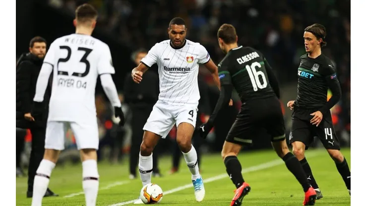 El Leverkusen sacó un valioso empate ante Krasnodar en Rusia