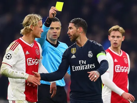 Ramos admitió forzar la amarilla ante Ajax