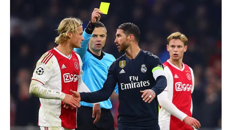 Ramos admitió forzar la amarilla ante Ajax