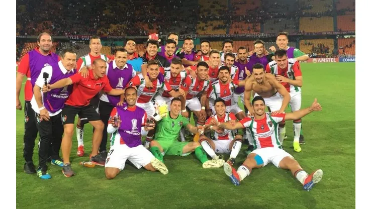 El Tino celebró por todo lo alto su clasificación en Libertadores