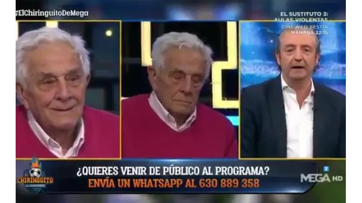 El caballero no quiso nada con Pedrerol