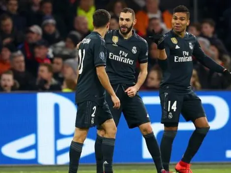 Vinícius le dejó en bandeja el gol a Benzema