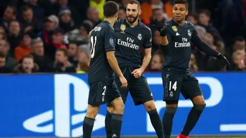 Vinícius le dejó en bandeja el gol a Benzema