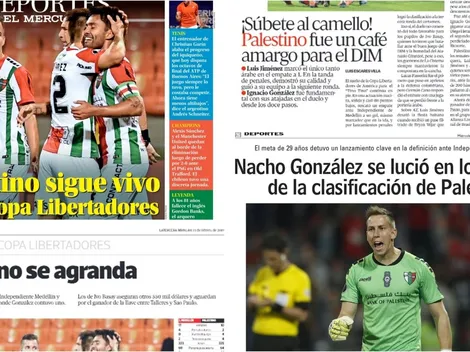 Prensa chilena se sube al camello y destaca triunfo "con clase" de Palestino