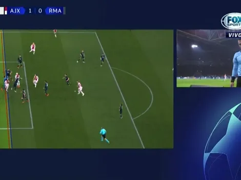 El VAR salva al Real Madrid y le anula el gol al Ajax por un dudoso offside