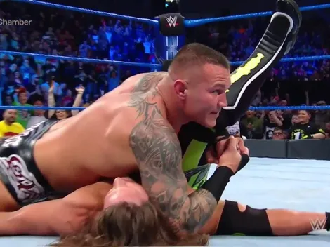 Randy Orton aseguró entrar último en la Elimination Chamber con un RKO de la nada
