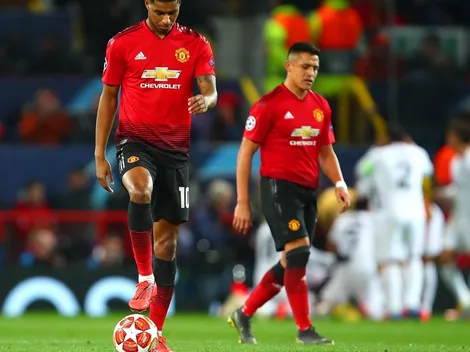 Alexis no puede evitar el duro revés del Man. United contra PSG