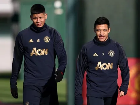 [Fotos] Un feliz Alexis apunta a la titularidad en la Champions