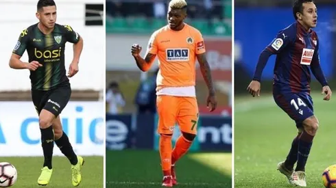 Los chilenos goleadores en Europa