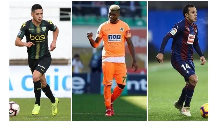 Los chilenos goleadores en Europa