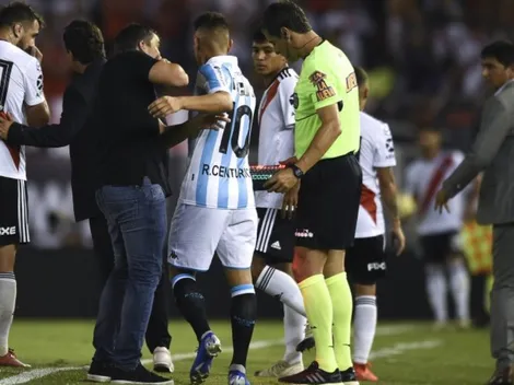 Patudo: Centurión empuja a Coudet y el Chacho lo cortó forever