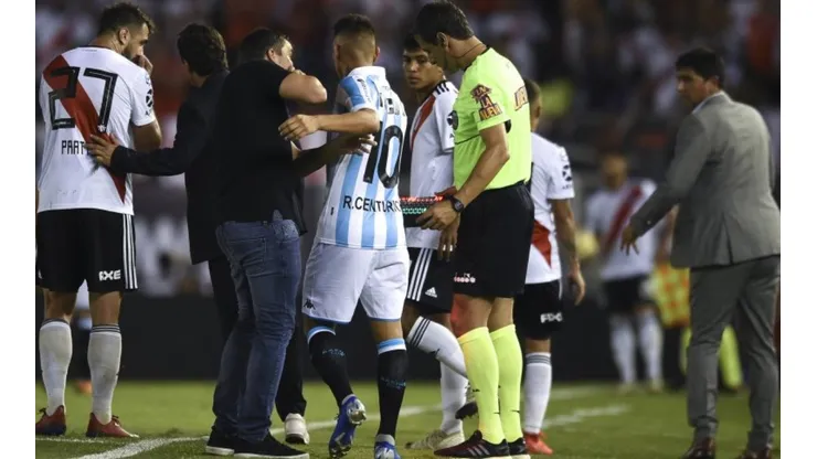 Patudo: Centurión empuja a Coudet y el Chacho lo cortó forever