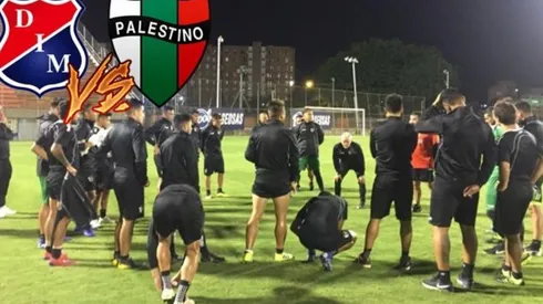 Palestino entrena en Colombia para su duelo por Copa Libertadores