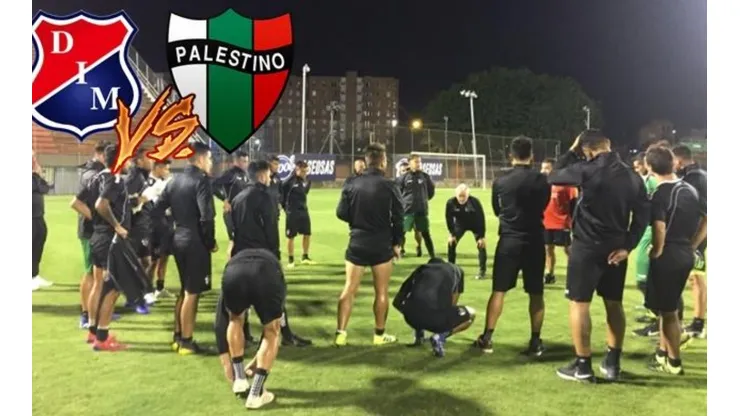 Palestino entrena en Colombia para su duelo por Copa Libertadores