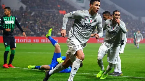 Cristiano Ronaldo estuvo brillante en la goleada de la Juve al Sassuolo