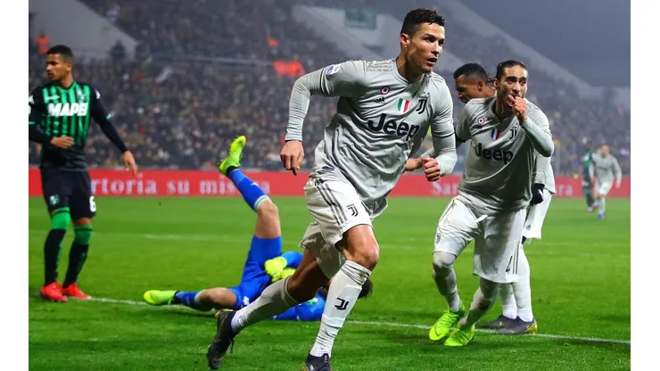 Cristiano Ronaldo estuvo brillante en la goleada de la Juve al Sassuolo