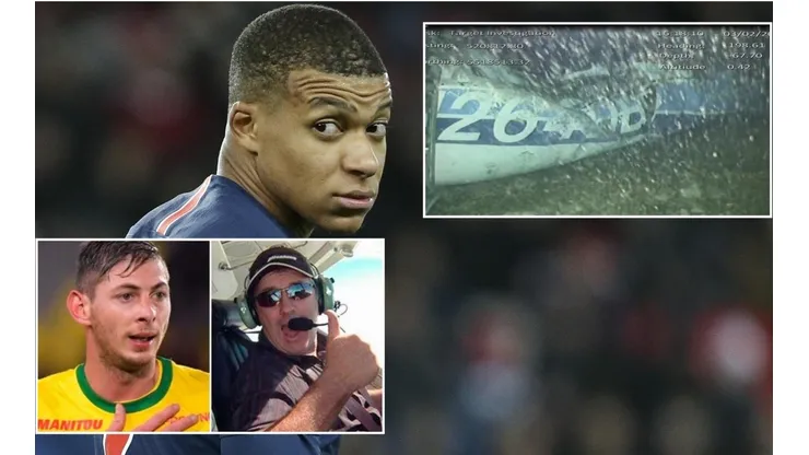 Mbappe aporta también a la búsqueda del piloto de Emiliano Sala