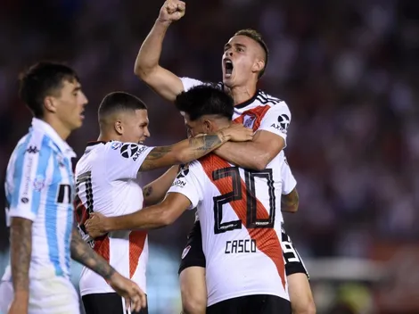 River venció a Racing por 2-0 y dejó al rojo vivo el torneo argentino