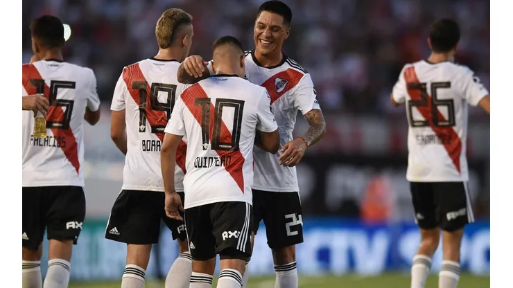 Golazo de River para la caída parcial del Racing de Díaz