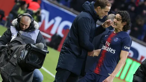 Cavani es baja ante el Manchester United de Alexis