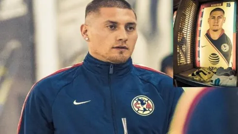 América le da la bienvenida en el camarín a Nicolás Castillo