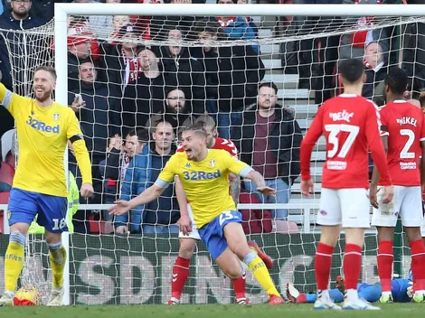 Leeds de Marcelo Bielsa logra sufrido empate en el minuto 91