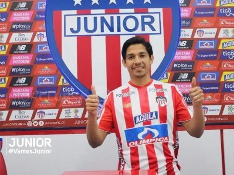 Matías Fernández es presentado en Junior de Barranquilla
