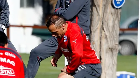 Entrenamiento Selecci�n Chilena