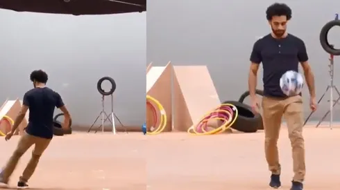 ¡Crack! Salah demostró su puntería en un jugoso juego