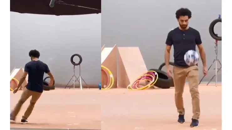¡Crack! Salah demostró su puntería en un jugoso juego