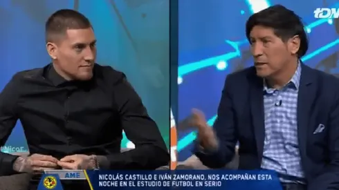 Zamorano y Castillo coincidieron en un programa en la TV Mexicana
