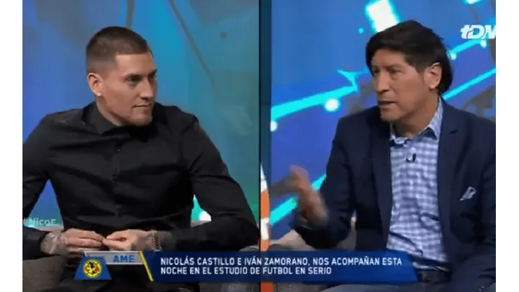 Zamorano y Castillo coincidieron en un programa en la TV Mexicana