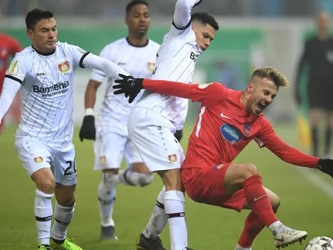 Leverkusen de Aránguiz eliminado por equipo del ascenso