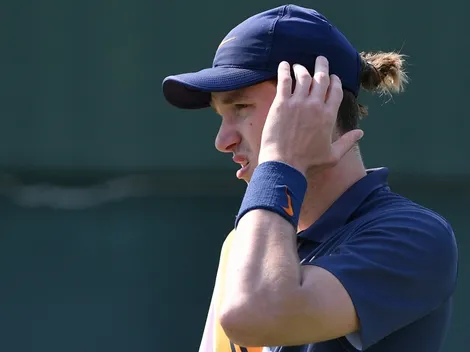 Nico Jarry no mantuvo su nivel de Copa Davis y fue eliminado del ATP de Córdoba