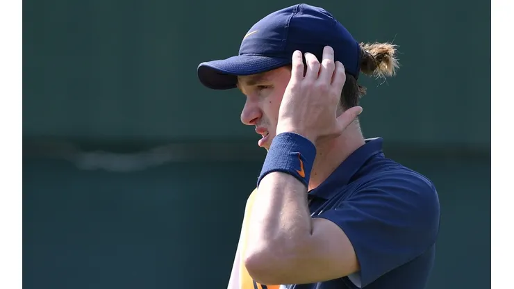 Nico Jarry no mantuvo su nivel de Copa Davis y fue eliminado del ATP de Córdoba