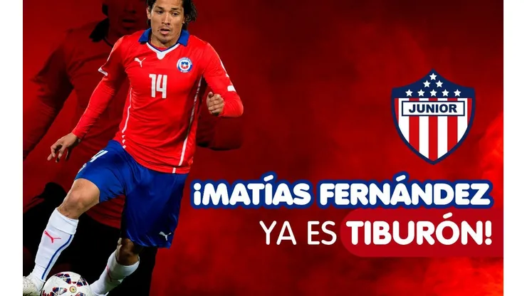 Matías Fernández vuelve a Sudamérica y ficha en Colombia