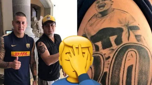 El aficionado trata de tomarse con naturalidad la traición del ídolo al que se tatuó