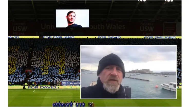 Mientras Martin documenta la búsqueda de su amigo, en Cardiff le rinden honores a Sala