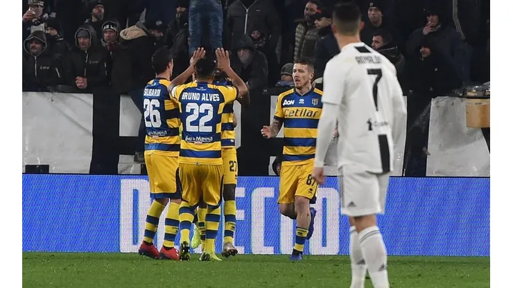 Cristiano Ronaldo anotó un doblete en el empate ante el Parma