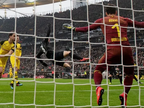 Al Borussia Dortmund le empatan con gol de patada karateka