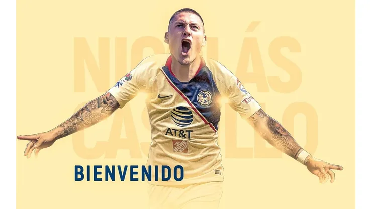 América oficializó a Nicolás Castillo.