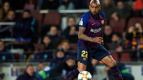Vidal se mostró bien en los minutos de acción que tuvo