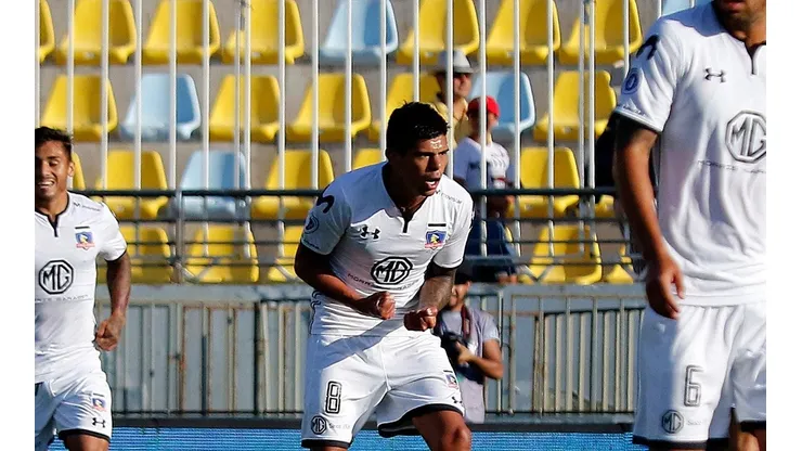 Pavez anotó el primer tanto colocolino en el revés con Everton