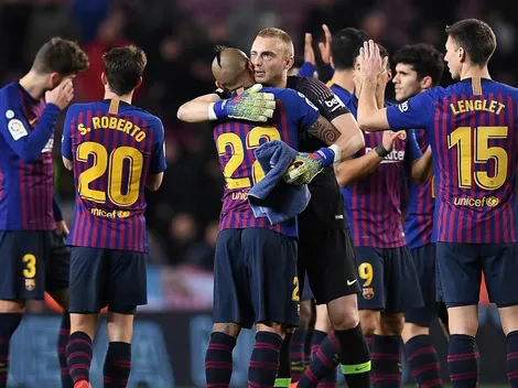 A semis de la Copa: Vidal presente en goleada del Barça