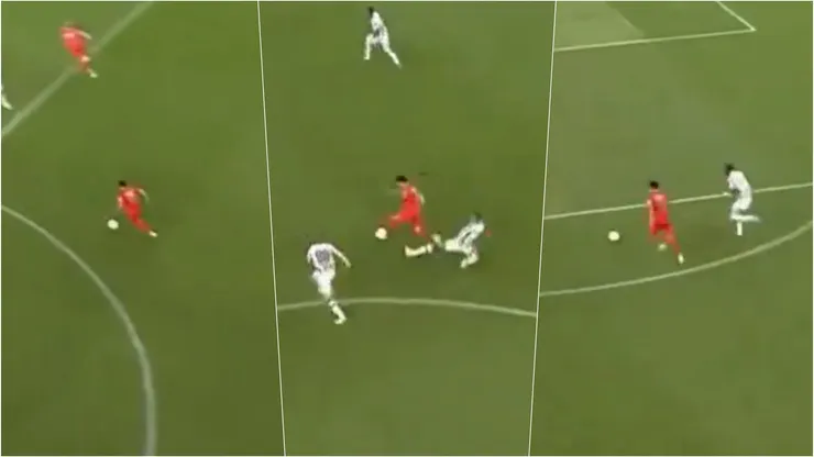 Darío Osorio casi anota el gol de la fecha en la Champions League.
