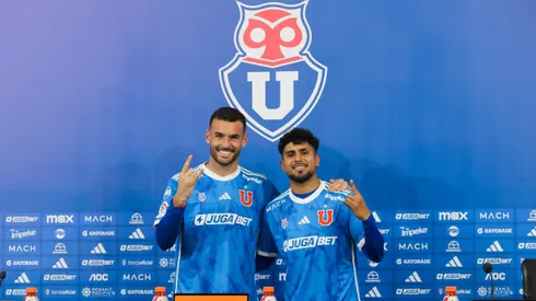 U de Chile presentó a Formiliano y Antonio Díaz.
