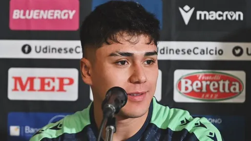 Damián Pizarro firmó por cinco temporadas con el Udinese.